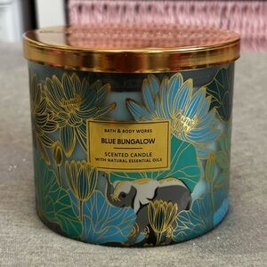 Bath & Body Works Blue Bungalow 3 Wick Candle